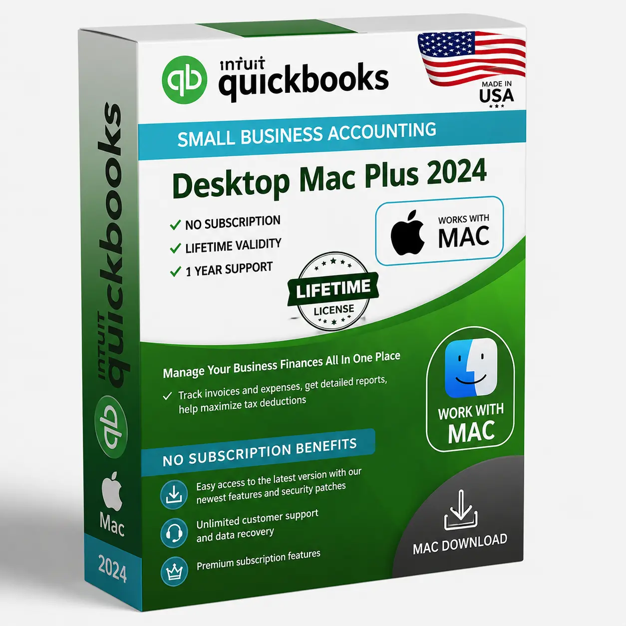 QuickBooks Desktop Mac Plus 2024